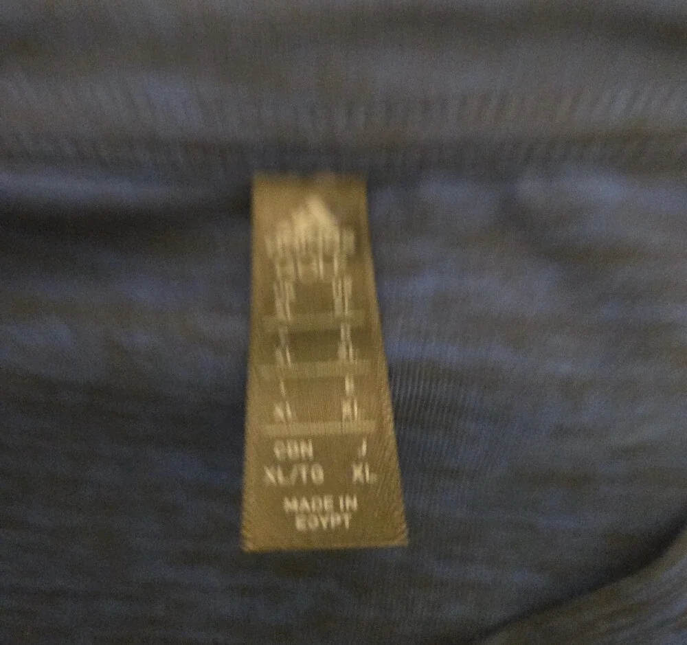 adidas Men's Blue Short-Sleeve Crew Tee with Chest Logo